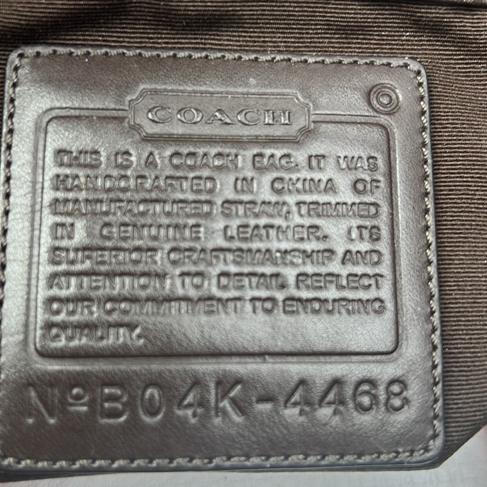 Coach Pink and Cream Tote Bag #B04K – 4468 - Picture 10 of 10